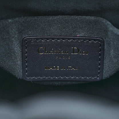 Christian Dior Calfskin Small Dior Vibe Bucket Blue 6 of 10