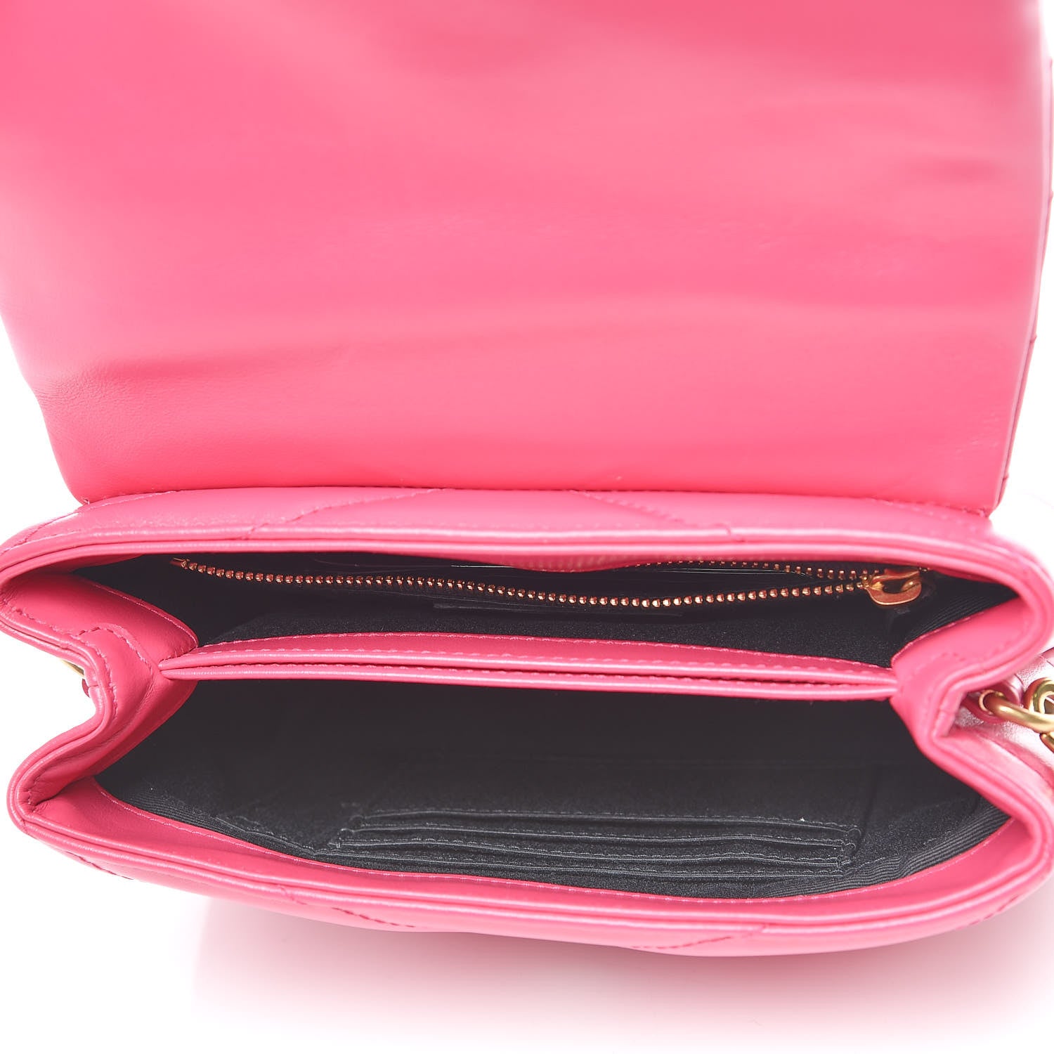Saint Laurent Calfskin Y Quilted Monogram Toy Loulou Crossbody Bag Freesia 5 of 10