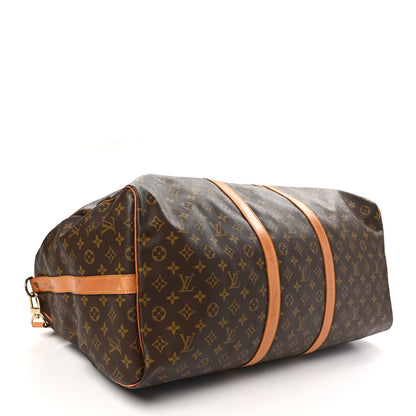 Louis Vuitton Monogram Keepall Bandouliere 55 3 of 16