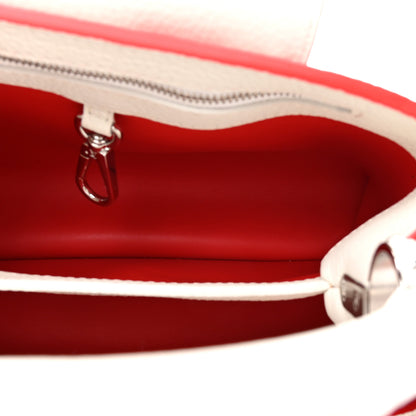 Louis Vuitton LV X YK Taurillon Psychedelic Flower Capucines BB Rouge 6 of 10