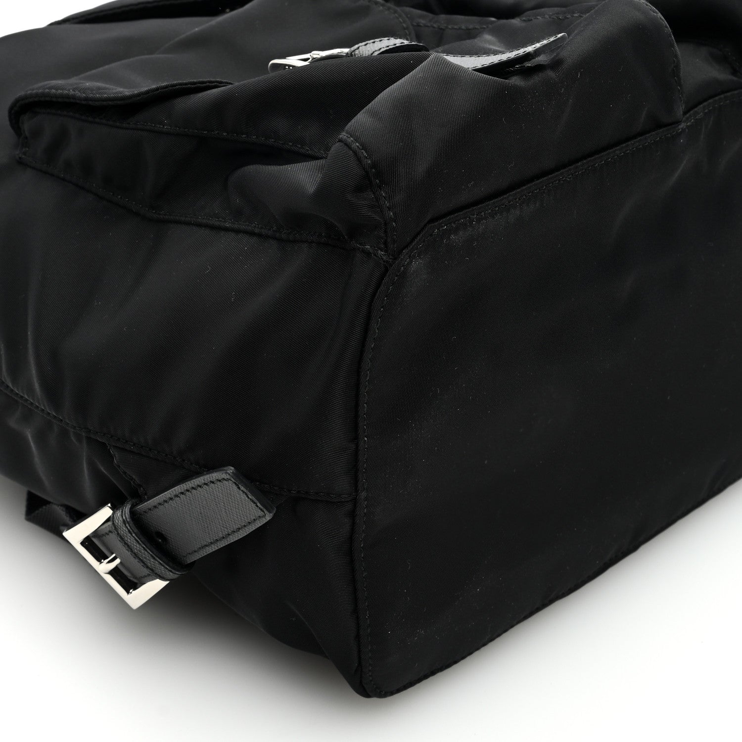 Prada Re-Nylon Saffiano Medium Backpack Black 9 of 11