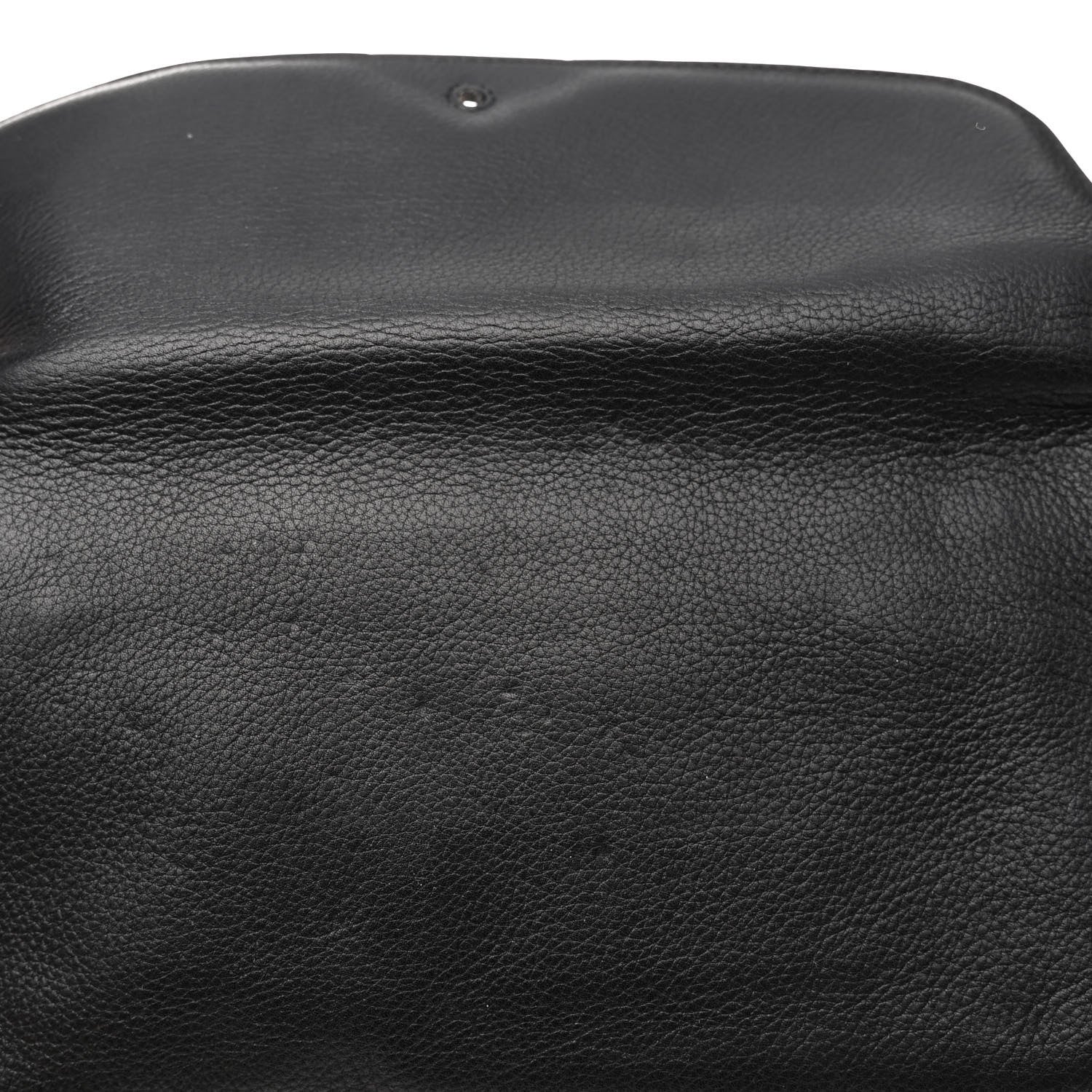 Balenciaga Calfskin Barb Wire Flap Shoulder Bag Black 12 of 13