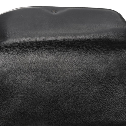Balenciaga Calfskin Barb Wire Flap Shoulder Bag Black 12 of 13