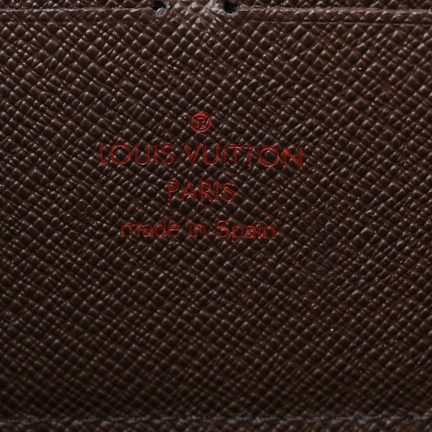 Damier Ebene Zippy Wallet