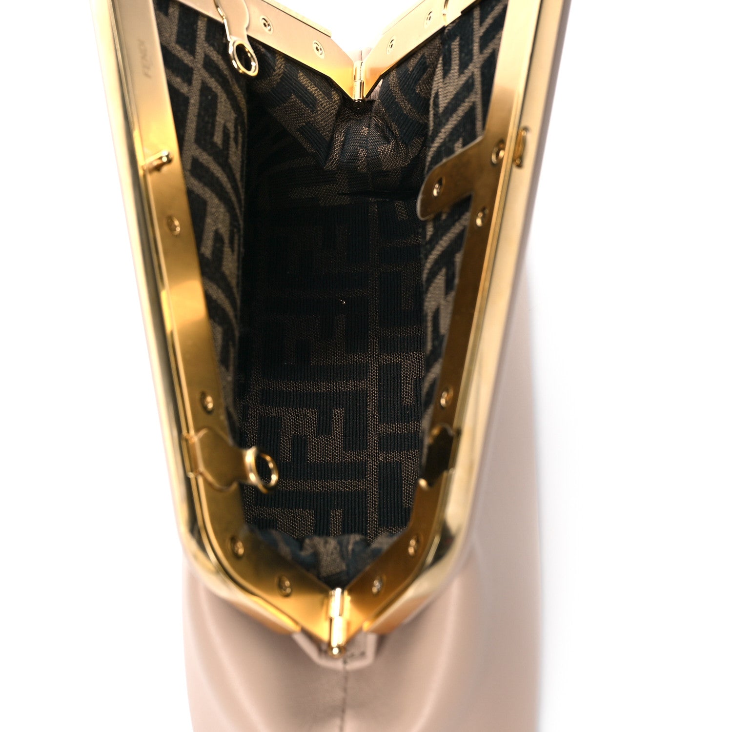 Fendi Shiny Nappa Small Fendi First Poudre 5 of 8