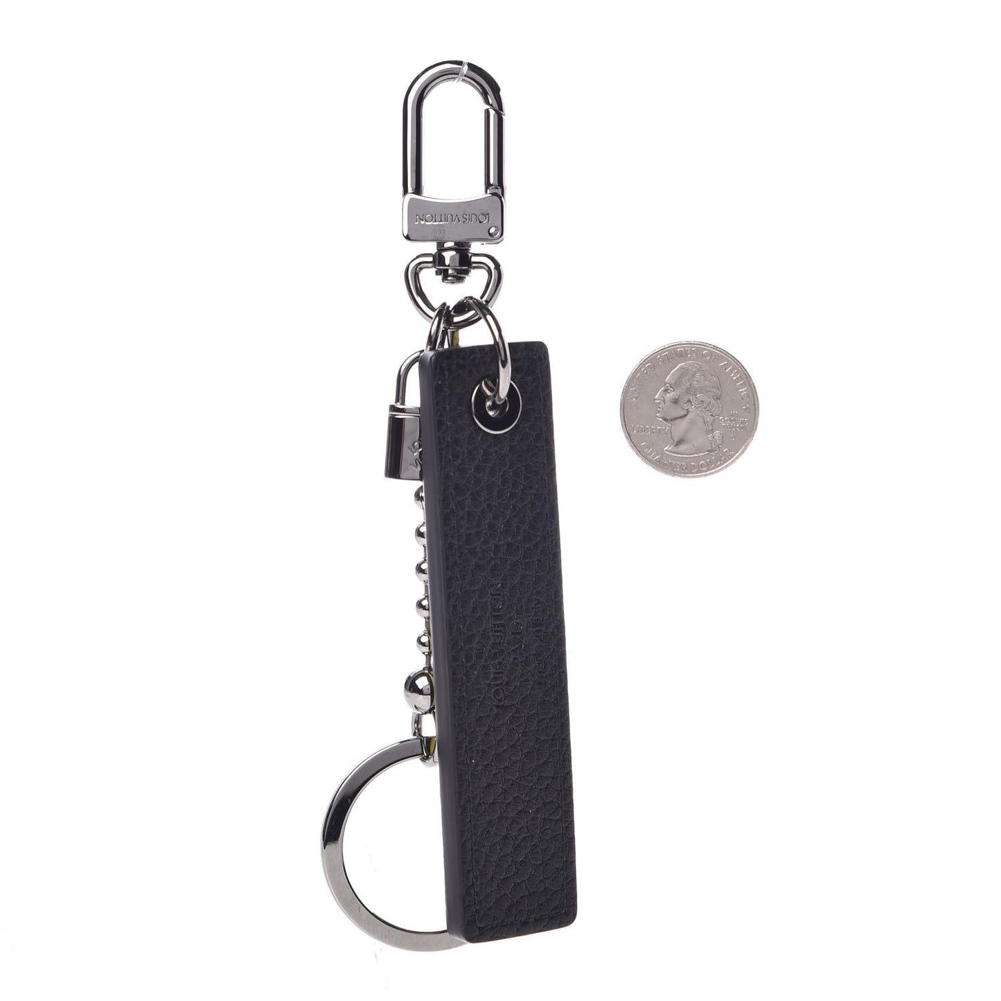 Taurillon Gravity Bag Charm Key Holder Black Yellow