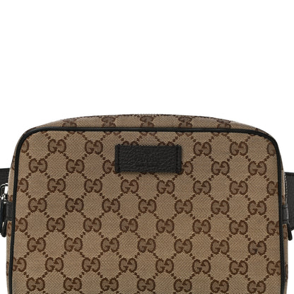 Gucci Monogram Belt Bag Dark Brown 9 of 11