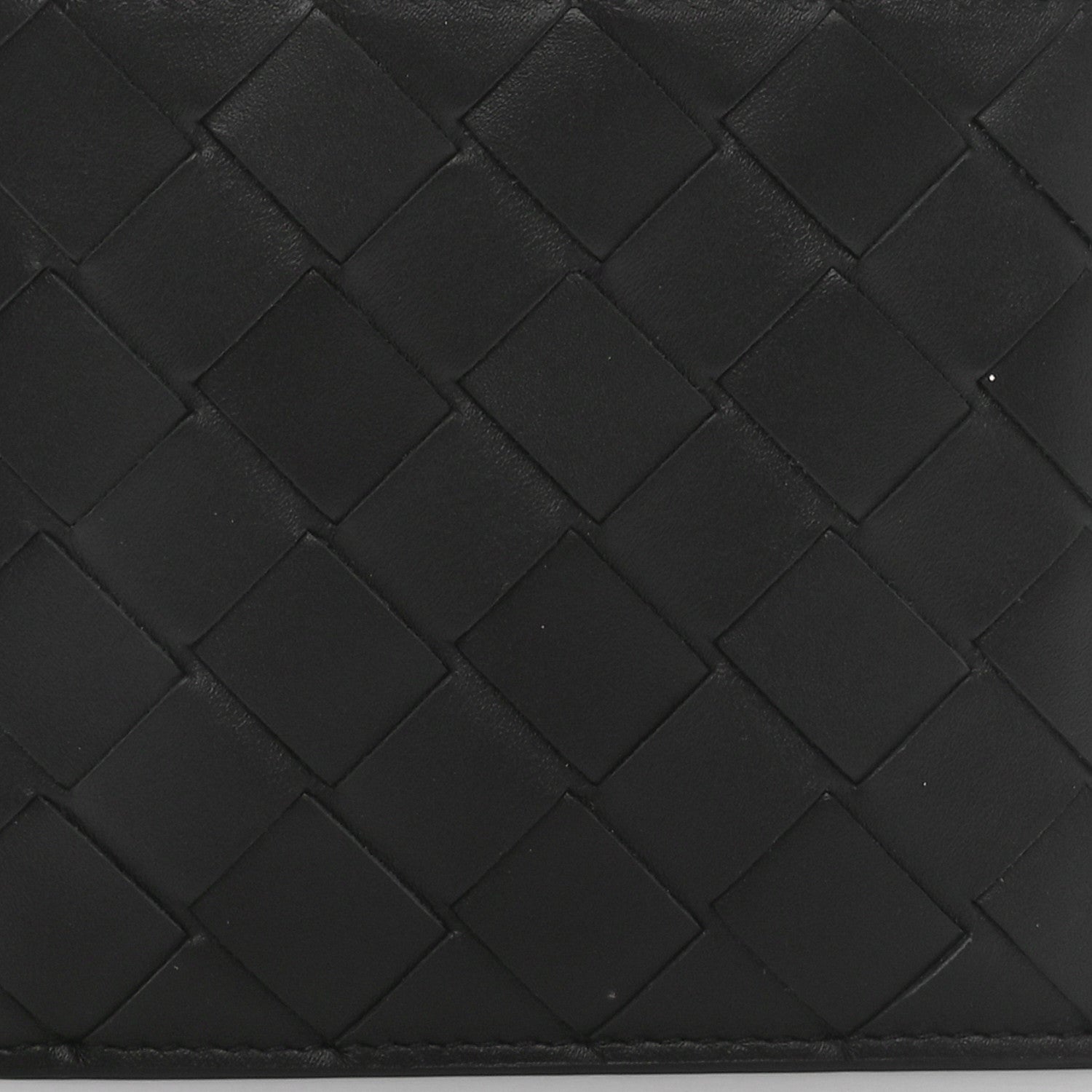 Bottega Veneta Nappa Intrecciato Bi-Fold Wallet Black Parakeet 8 of 8