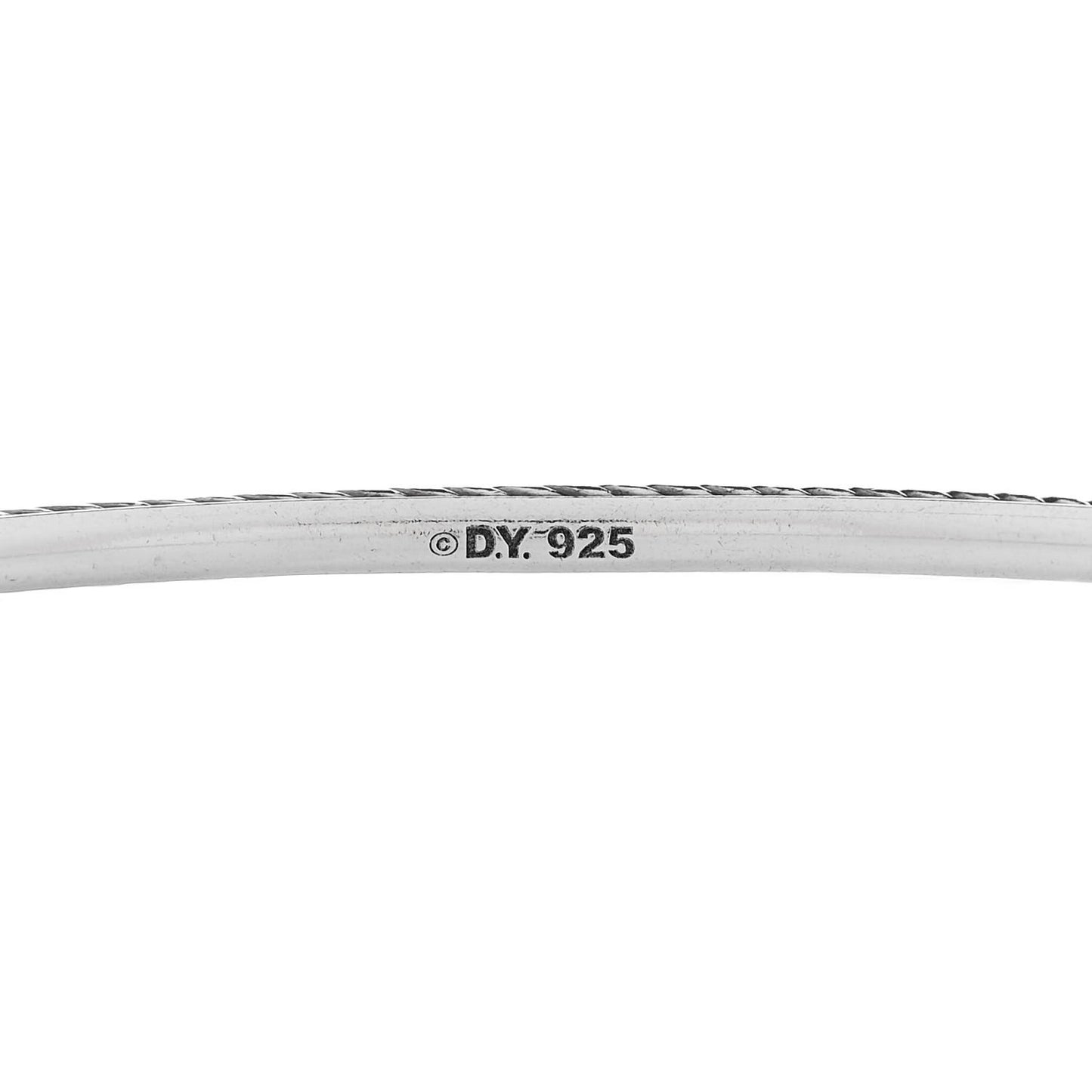 Sterling Silver 3mm Cable Classics Bangle Bracelet