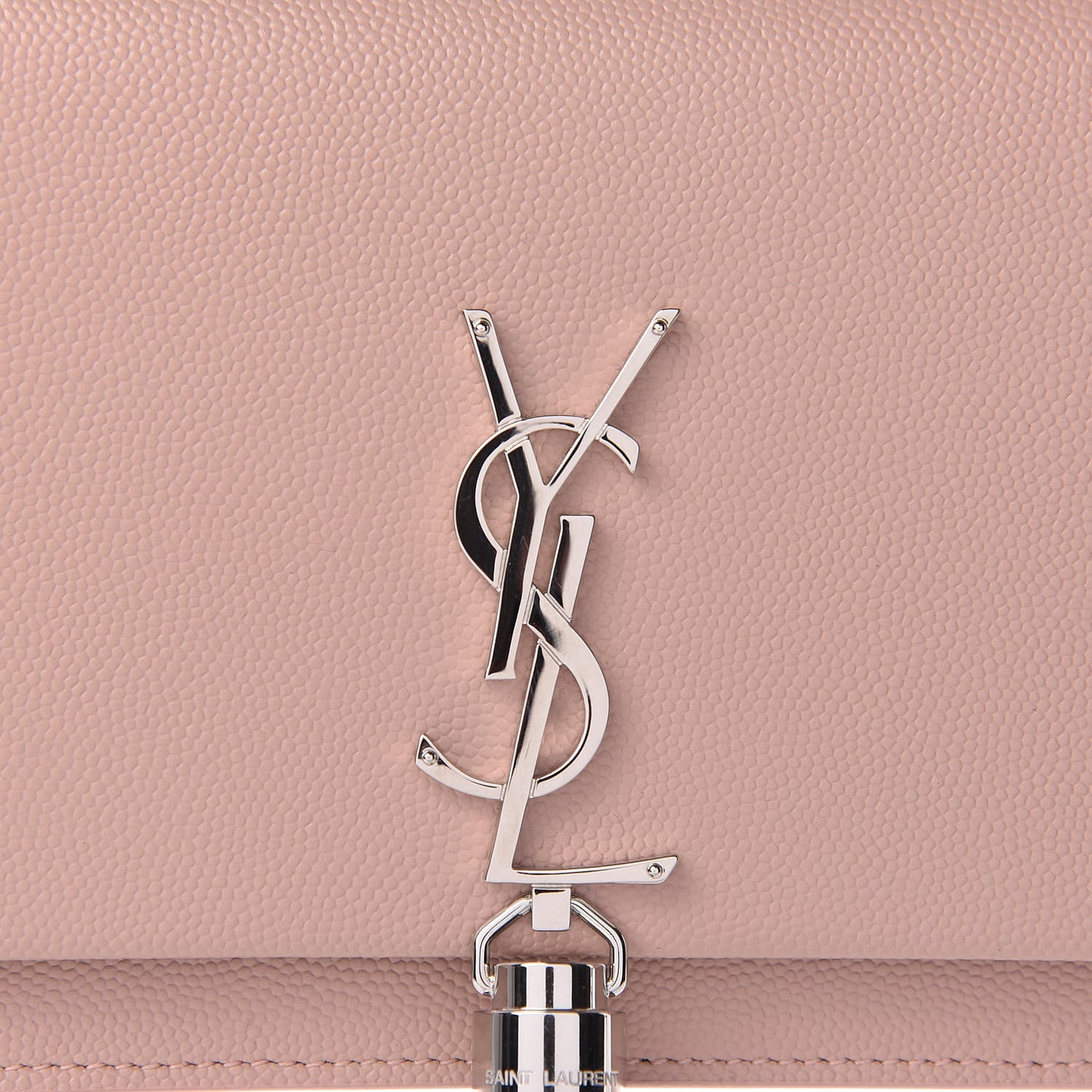 Grain De Poudre Classic Monogram Kate Tassel Chain Wallet Pale Pink