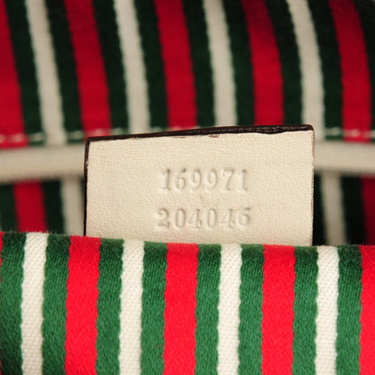 Gucci Monogram Medium New Britt Boston Off White 6 of 7