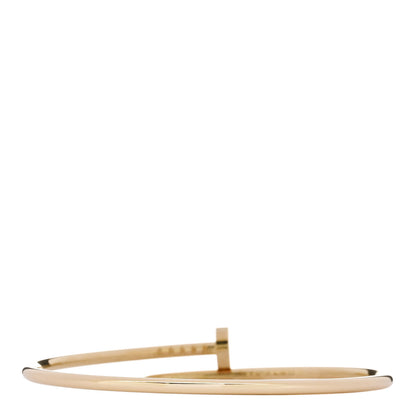 Cartier 18K Yellow Gold Small Juste Un Clou Bracelet 17 2 of 5