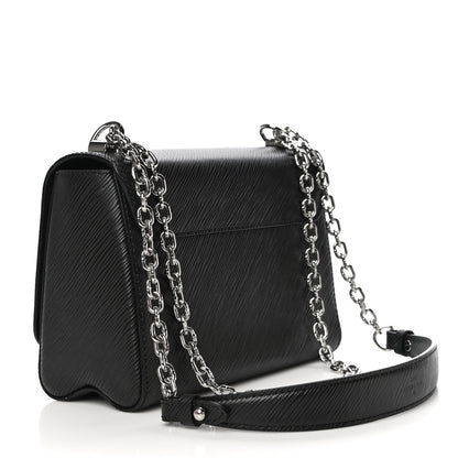 Louis Vuitton Epi Twist Shoulder Bag MM Black 3 of 11