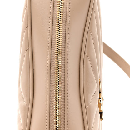 Saint Laurent Calfskin Matelasse Monogram Lou Camera Bag Dark Beige 14 of 15