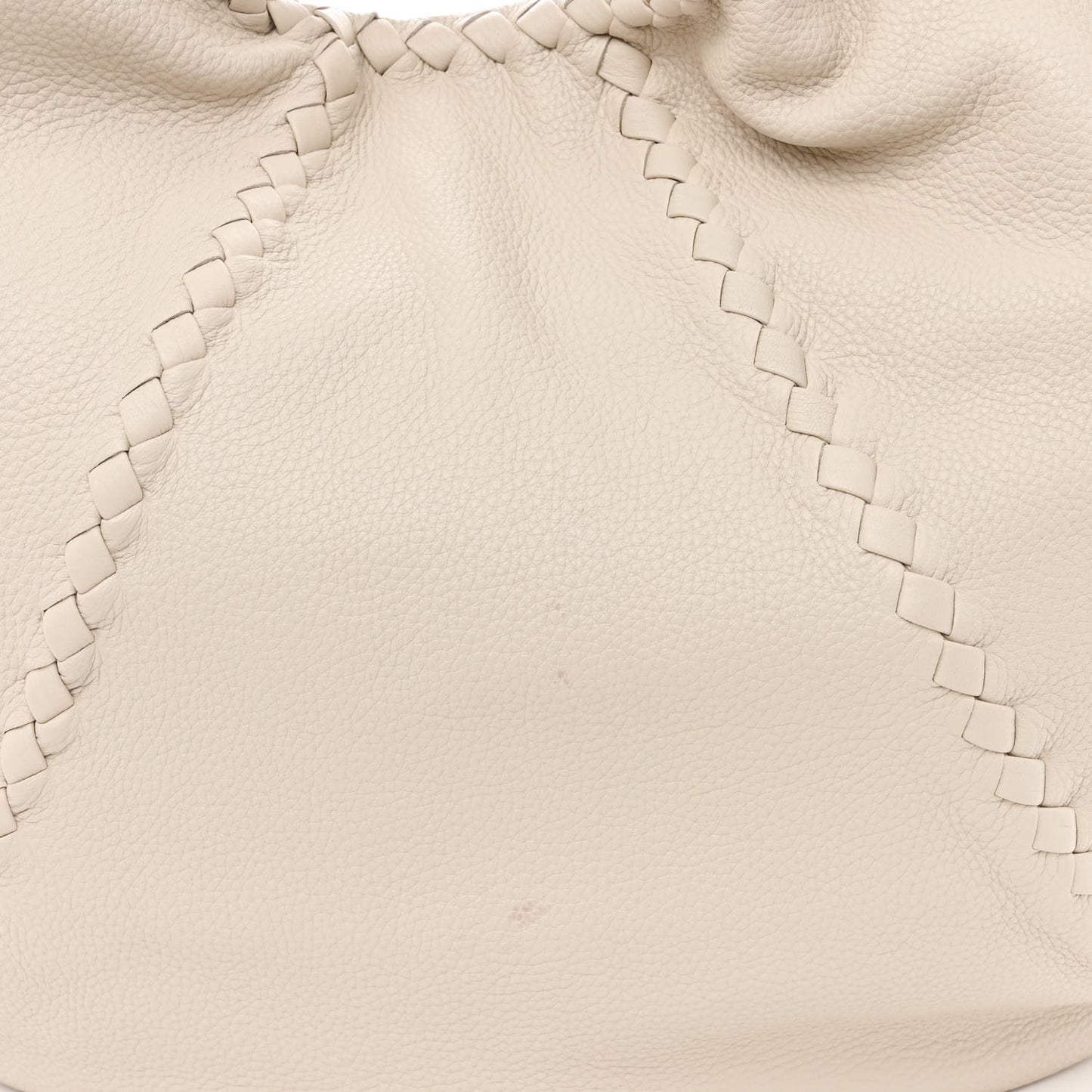 Cervo Deerskin Large Hobo White