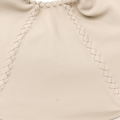 Bottega Veneta Cervo Deerskin Large Hobo White 11 of 12