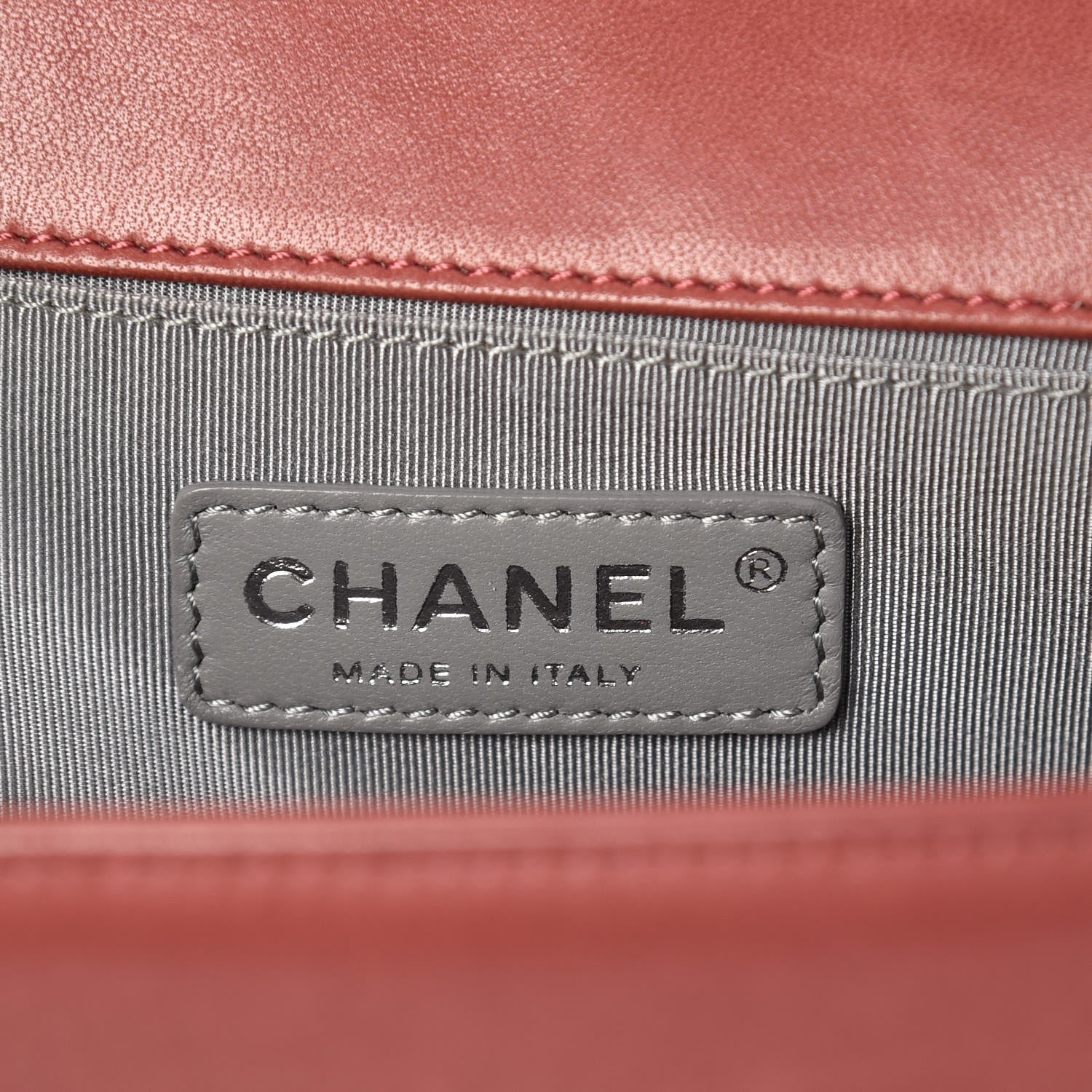 Chanel Lambskin Quilted Medium Boy Flap Dark Pink 6 of 16