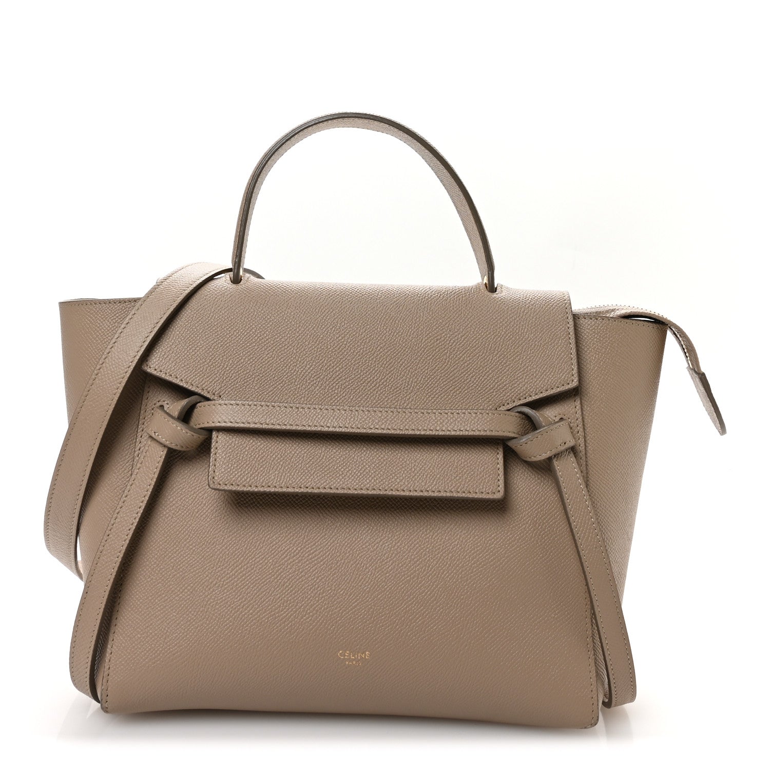 Celine Grained Calfskin Micro Belt Bag Light Taupe 1 of 13