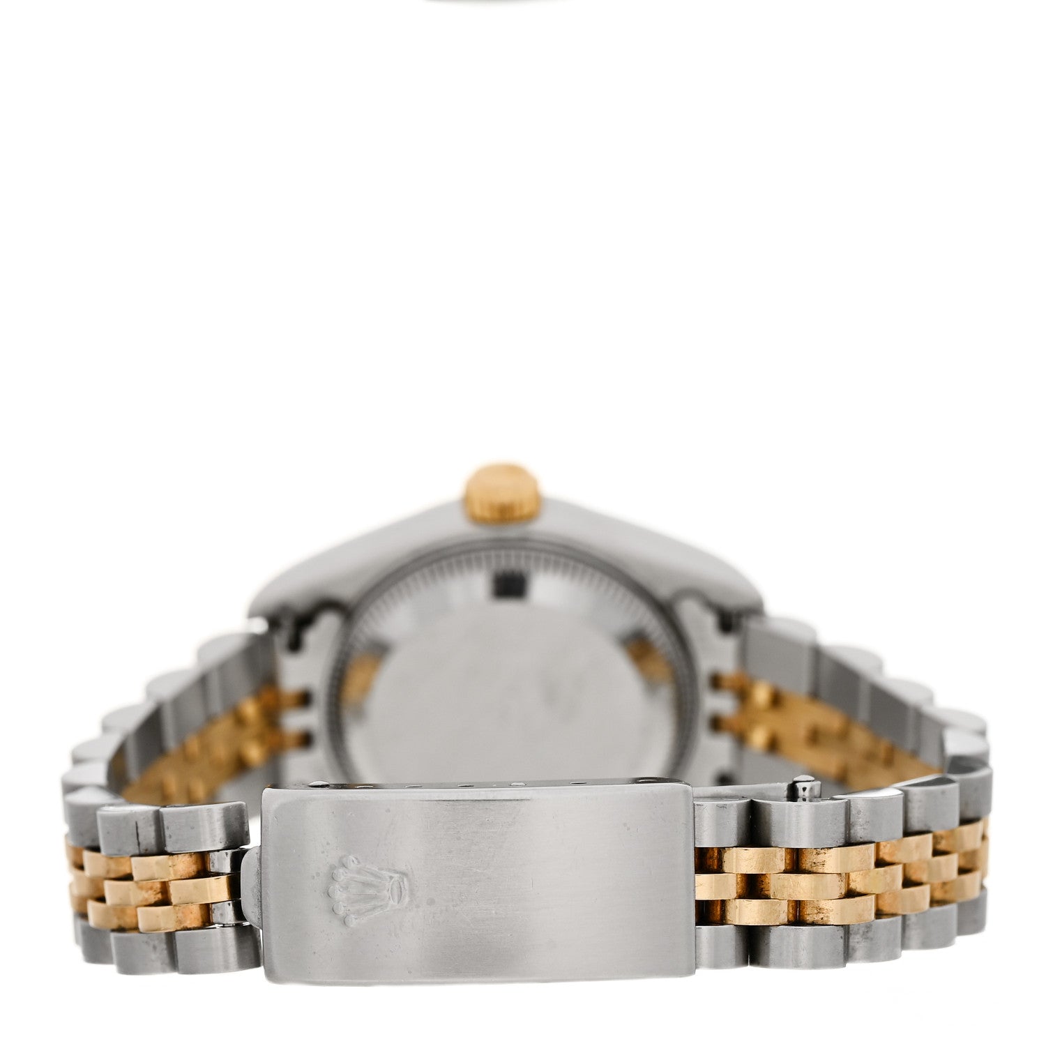 Rolex Stainless Steel 18K Yellow Gold Diamond 26mm Oyster Perpetual Datejust Watch Champagne 79173 3 of 6