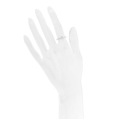 Tiffany Platinum Diamond .22ct Solitaire Engagement Ring 50 5.25 2 of 5