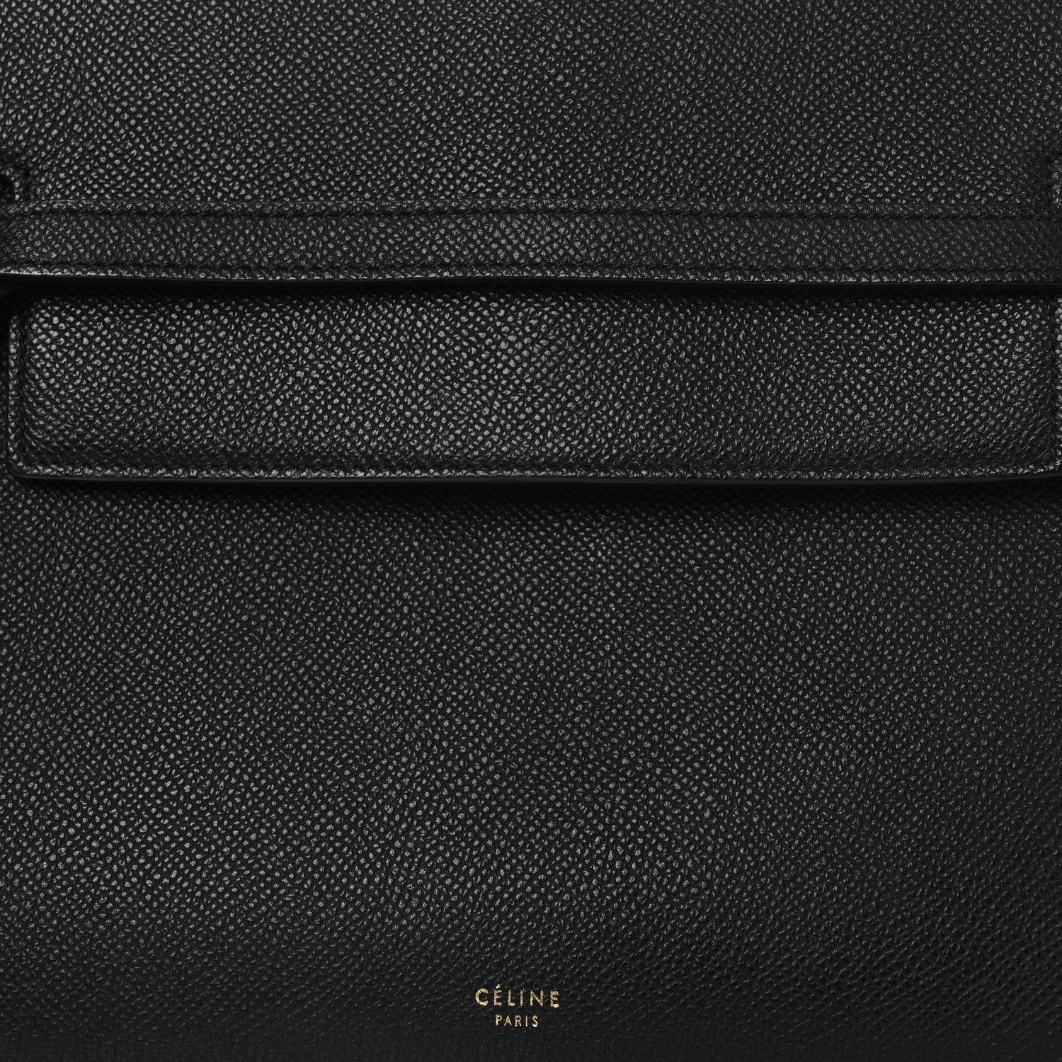 Celine Grained Calfskin Mini Belt Bag Black 8 of 14