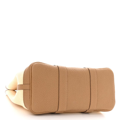 Hermes Twill H Negonda Garden Party 30 TPM Ecru Jaune De Naples Biscuit 4 of 9