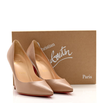 Christian Louboutin Nappa Apostrophy 100 Pumps 36.5 Nude 8 of 8