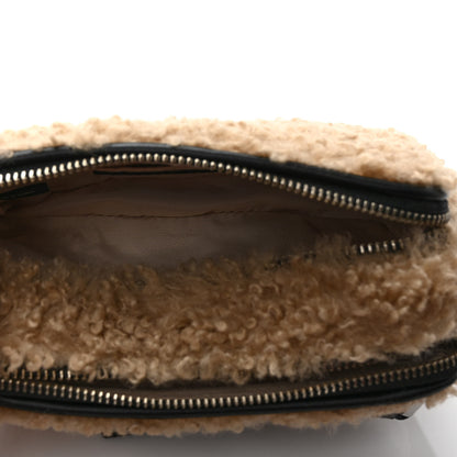 Marc Jacobs Shearling Snapshot The Teddy Camera Bag Beige 4 of 8