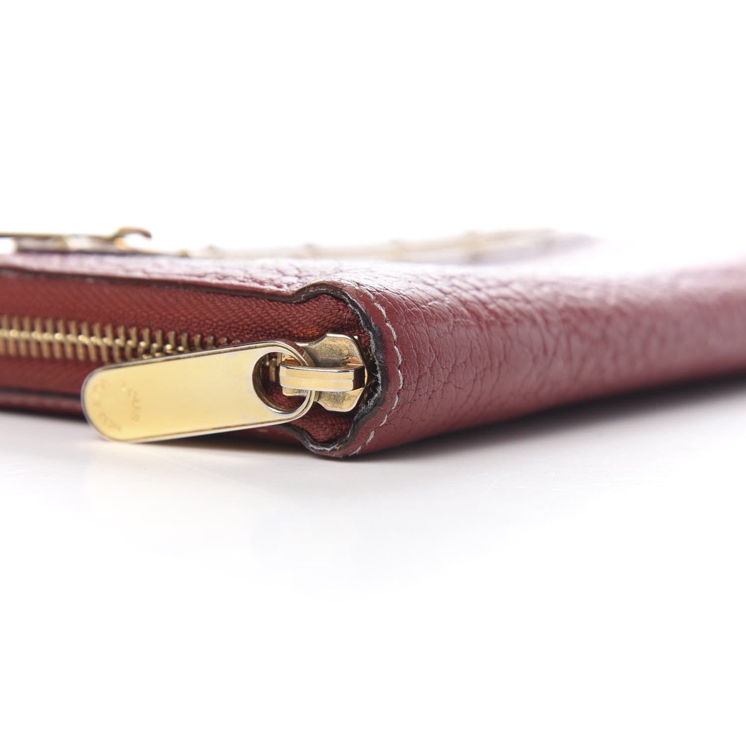 Louis Vuitton Suhali Zippy Wallet Geranium Red 7 of 10