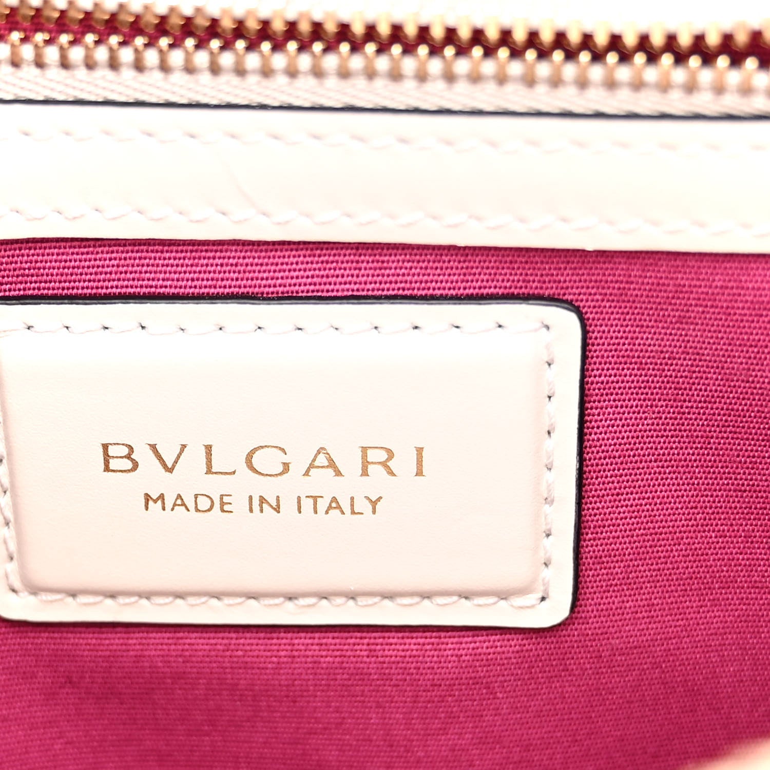 Bulgari Calfskin Serpenti Forever Crossbody Bag White Agate 5 of 8
