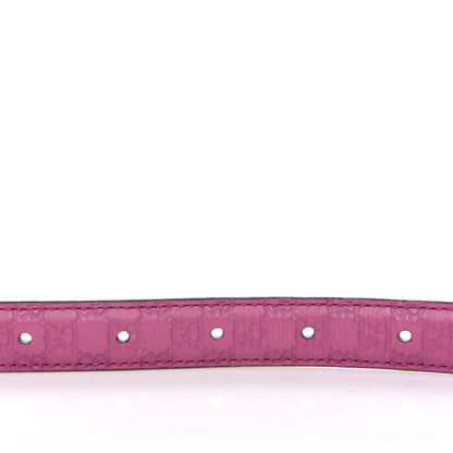 Gucci Guccissima Bamboo Tassel Belt 90 36 Purple 3 of 5