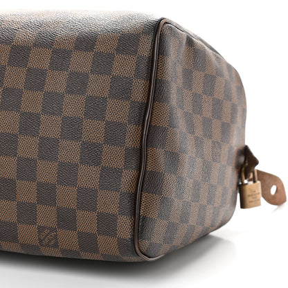 Louis Vuitton Damier Ebene Speedy 30 8 of 10