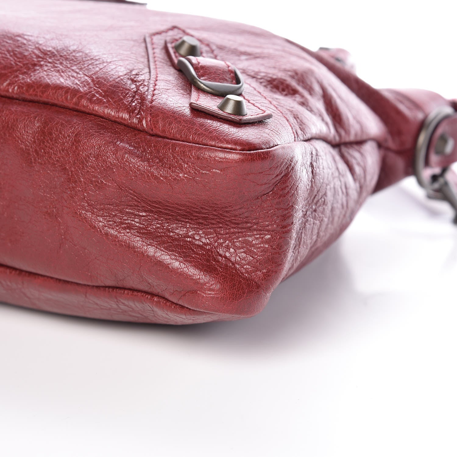 Balenciaga Agneau Classic Hardware Town Rouge Cerise 9 of 11
