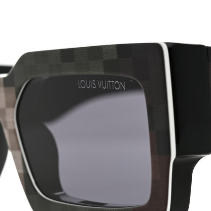 Louis Vuitton Acetate Damier Camouflage LV Clash Sunglasses Z2399W 7 of 8