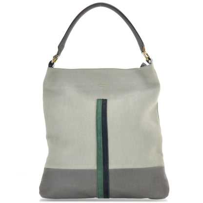 Celine Calfskin Racer Stripe Tote 1 of 10