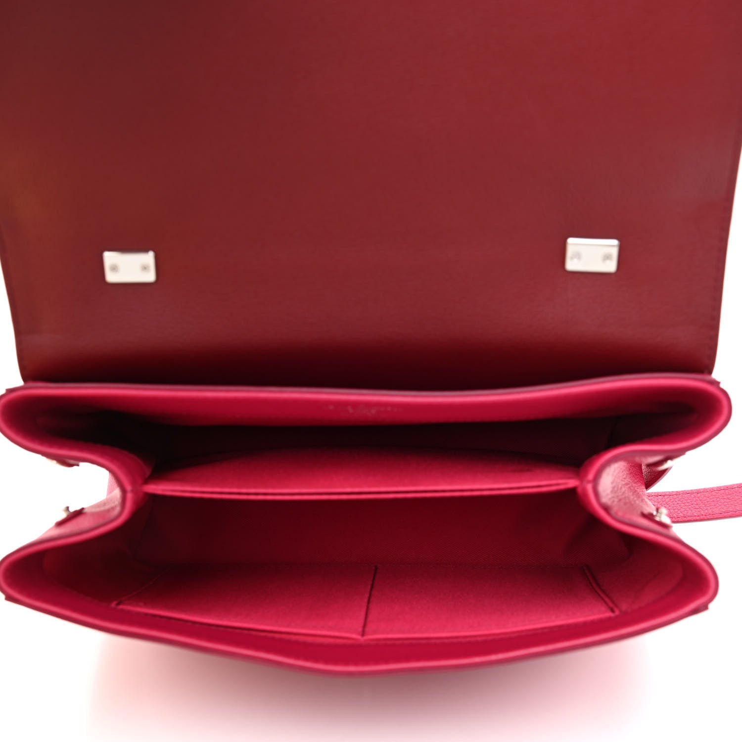 Louis Vuitton Calfskin Lock Me II Pink Red 5 of 8