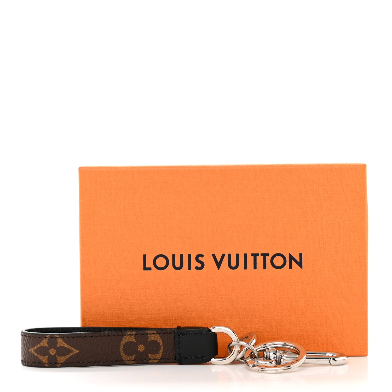 Louis Vuitton Monogram Slim Dragonne Bag Charm Key Holder 5 of 5