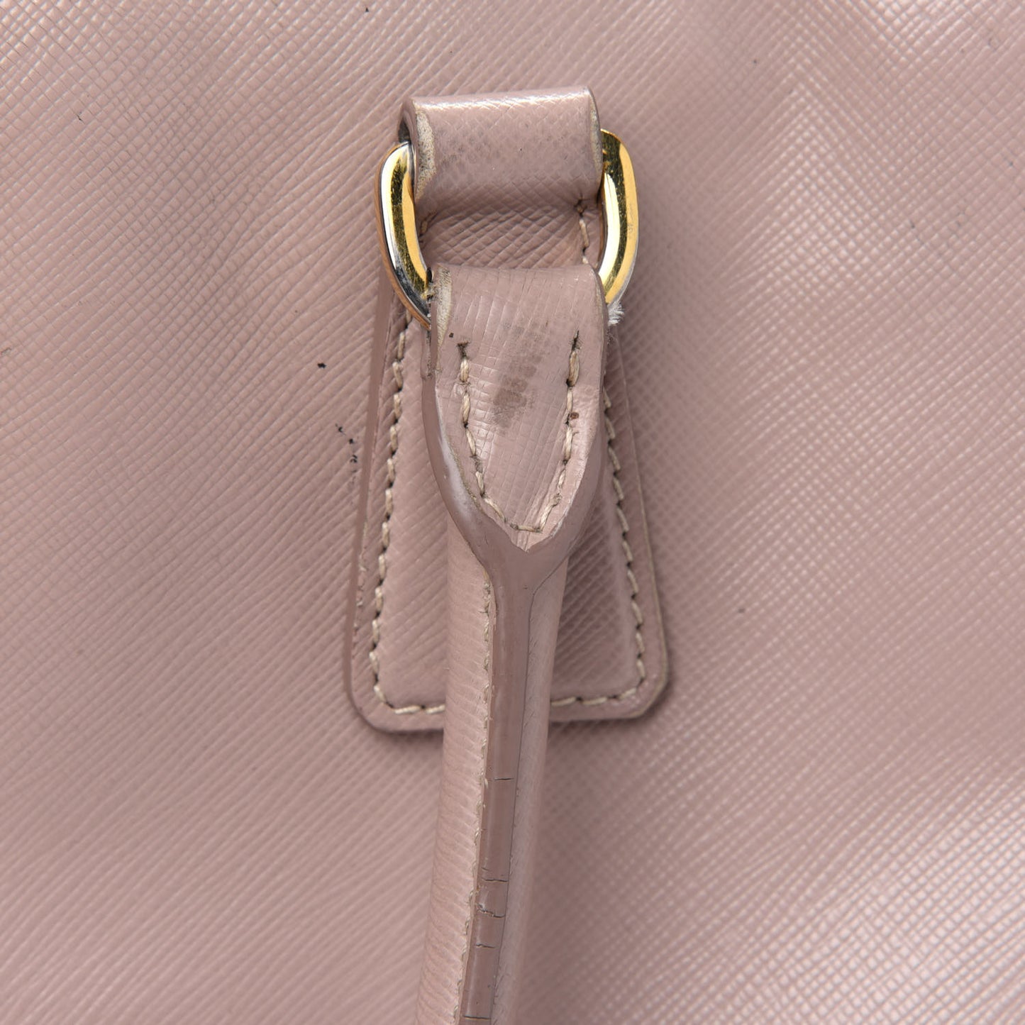Saffiano Small Galleria Double Zip Tote Cammeo