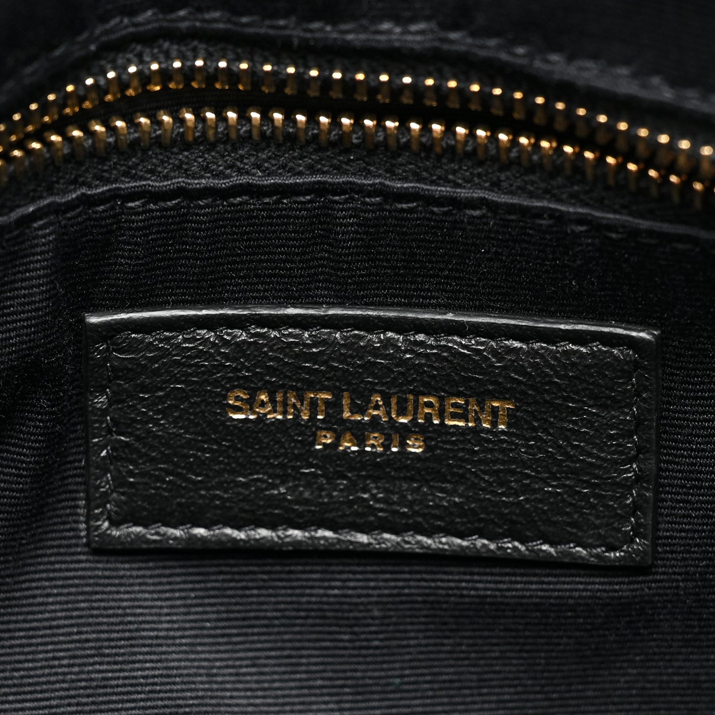 Canvas Bandana Medium Loulou Chain Satchel Black White