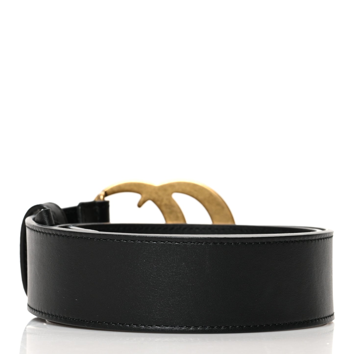 Calfskin Double G 40mm Belt 75 30 Black