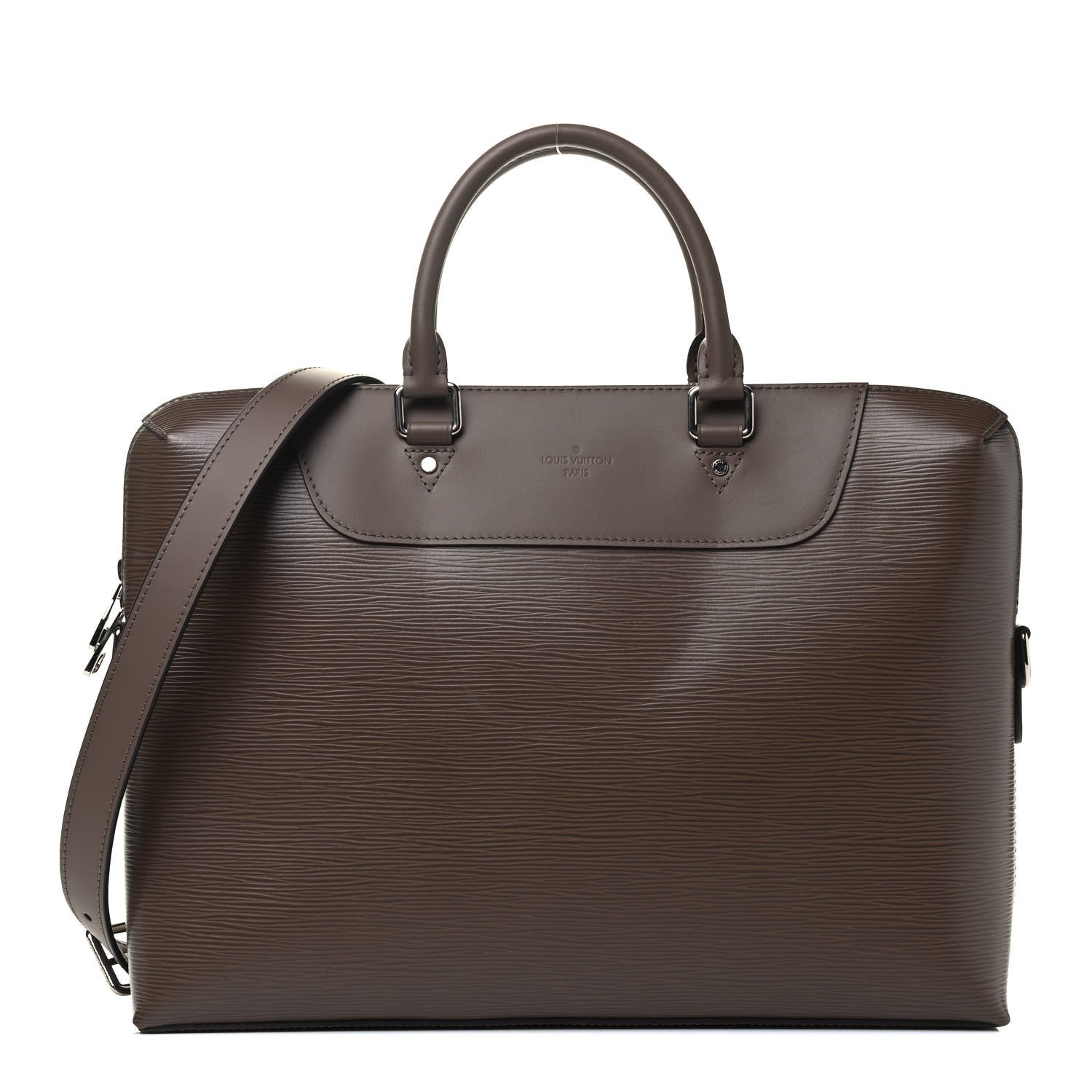 Louis Vuitton Epi Porte-Documents Jour Briefcase Taupe 1 of 4