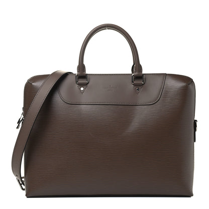 Louis Vuitton Epi Porte-Documents Jour Briefcase Taupe 1 of 4