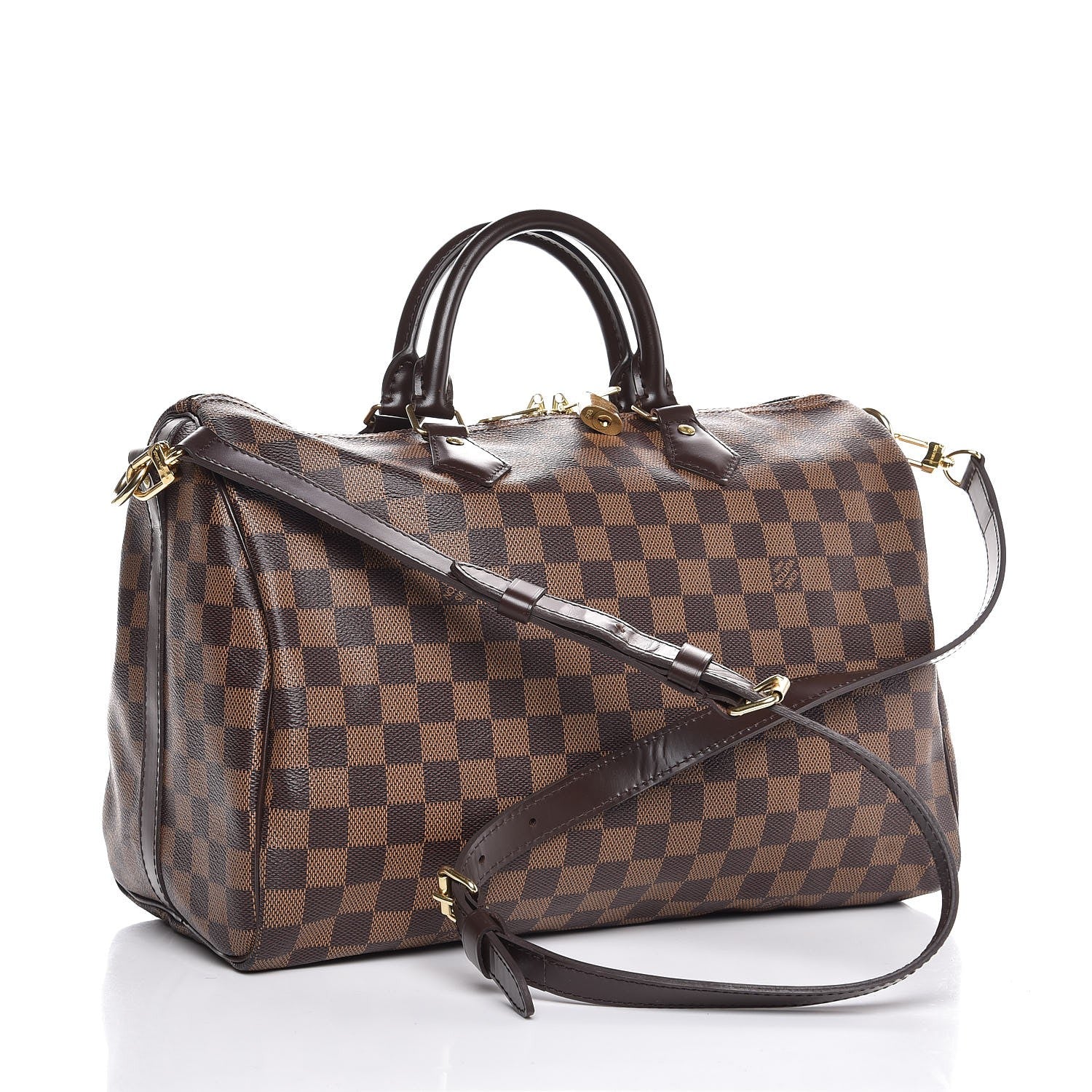 Louis Vuitton Damier Ebene Speedy Bandouliere 35 3 of 6