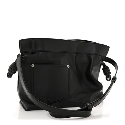 Loewe Shiny Calfskin Medium Panta Flamenco Clutch Black 3 of 13