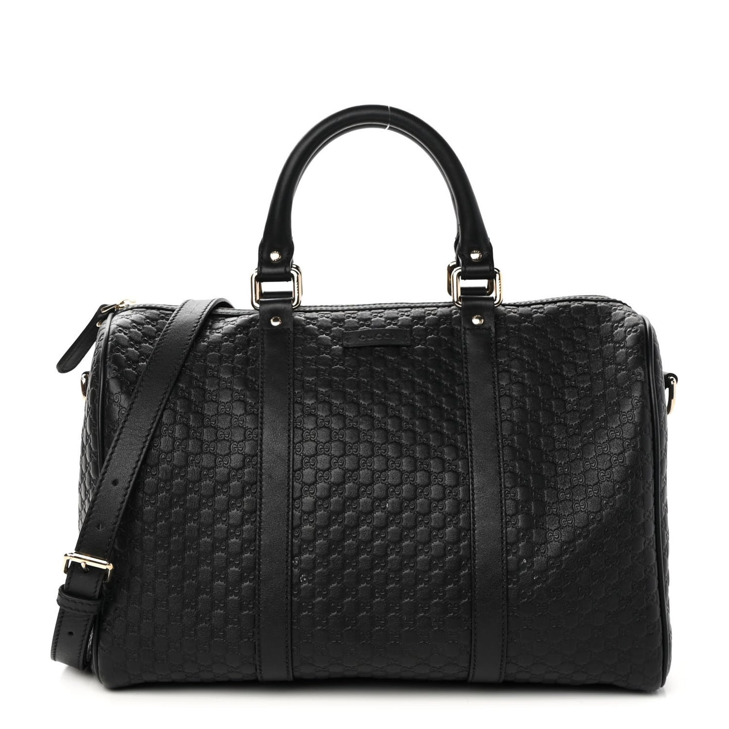 Microguccissima Medium Boston Black