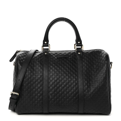 Gucci Microguccissima Medium Boston Black 1 of 10