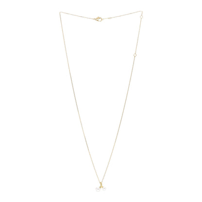 Mikimoto 18K Yellow Gold Akoya Pearl 4-5mm Pendant Necklace 3 of 5