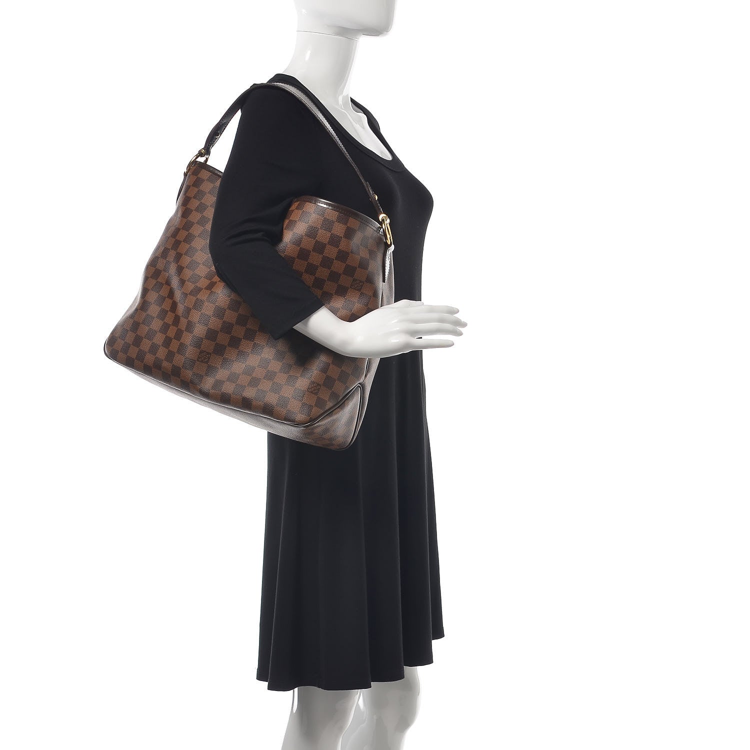 Louis Vuitton Damier Ebene Delightful MM 2 of 7