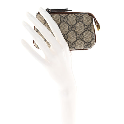 Gucci GG Supreme Monogram Key Case Brown 2 of 8