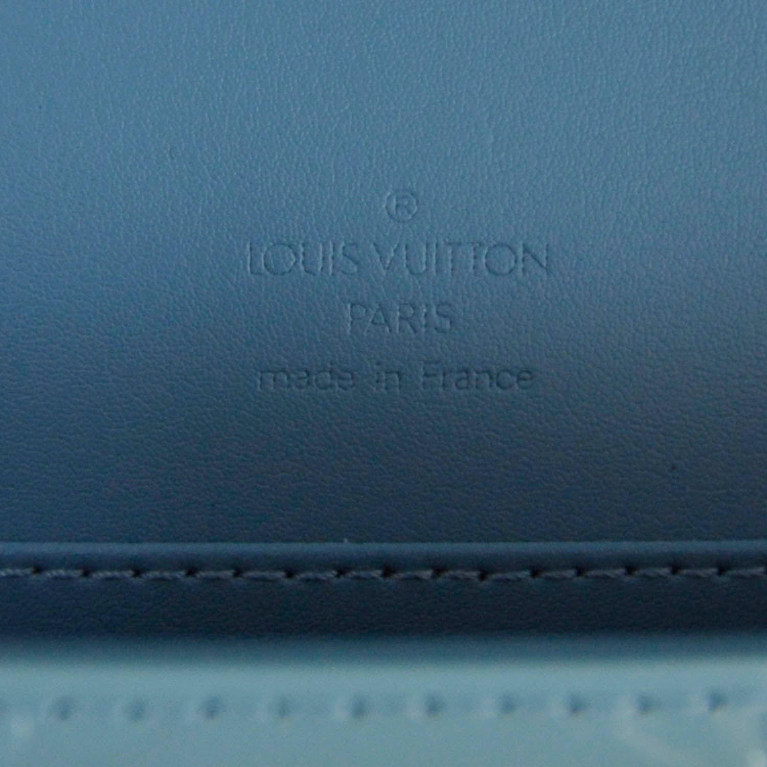 Louis Vuitton Vernis Thompson Street Blue 9 of 10